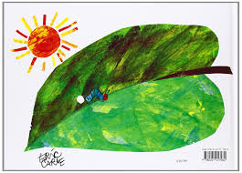 Eric carle stands with large cutout of the iconic image from his children's book, the very hungry. The Very Hungry Caterpillar Amazon De Carle Eric Fremdsprachige Bucher