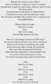 Pin On Lyrics Please