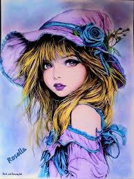 Mediums: brutfuner pencils Artist: Denise Archetto Katsabanis Picture from  spring event