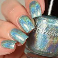 Maybe you would like to learn more about one of these? Don T Fear The Reefer Mint Green Linear Holographic Nail Polish