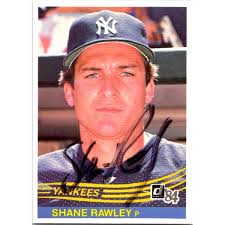 New York Yankees Autographed Baseball Trading Cards