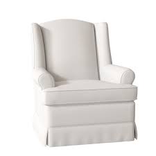 Irving square arm leather swivel glider. Kori Swivel Reclining Glider Reviews Birch Lane