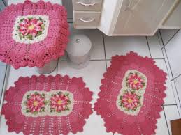 Eu fiquei apaixonada pelo acabamento que ele dá. Jogo De Banheiro De Croche 60 Fotos Ideias E Passo A Passo