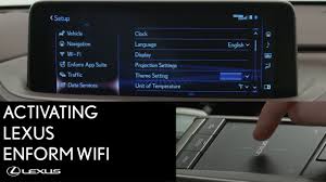 Schedule service in concord, ca. Lexus How To Rx 350 Activating Lexus Enform Wifi Trial Lexus Youtube