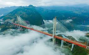 The World S Highest Bridge Will Open In China This Year Scary Bridges High Bridge Bridge