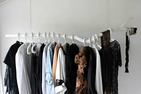 Diy gold clothing rack (under $30) (via daily dose of charm). Diy Clothing Rack Genius Bob Vila