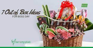 The mentor gift is the perfect boss day gift. 7 Out Of The Box Ideas For Boss Day Ferns N Petals