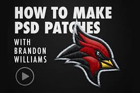 Download How To Make Embroidered Patches Photoshop Tutorial Webpixum Sports Mockups