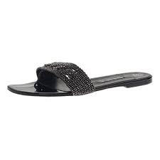 Garda in mink louis usd 1,000. Gina Black Athena Crystal Flat Sandals Size 40 Gina Tlc