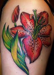Nice lily tattoo design sample. 150 Beautiful Lily Tattoo Designs And Meanings Nice Check More At Http Fabulousdesign Net Lily Tatt Men Flower Tattoo Lily Flower Tattoos Lily Tattoo Design