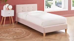 Maybe you would like to learn more about one of these? Lit Simple Milo 90x190 Cm Avec Sommier Velours Rose Poudre Homifab