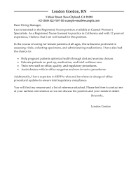 Cover Letter Examples Nursing Jobs For 2021 Printable And Downloadable Just