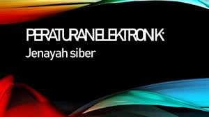 Meminda akta jenayah komputer & akta komunikasi dan multimedia agar ia dapat merangkumi keseluruhan aspek kepenggunaan siber dengan menjangkakan perubahan teknologi 10 tahun. Peraturan Elektronik Pages 1 5 Flip Pdf Download Fliphtml5