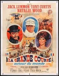 Warner did a deal with wood: The Great Race 1965 Original French Grande Movie Poster Original Film Art Vintage Movie Posters