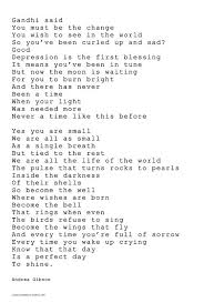 Andrea Gibson Shine Pretty Words Words Quotations