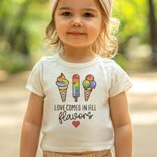 Rainbow Love Wins Kids Tshirt. High Quality Cotton Tee. Stylist Print in  Short Sleeve. LGBTQ Pride. Adult Cropped.