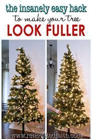 Decorate A Christmas Tree Step By Step Ribbon On Tree Ideas Hacks In 2020 Christmas Tree Decorating Tips Fake Christmas Trees Cheap Christmas Trees