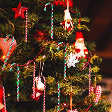 Place a christmas tree on top of the candy cane and let the candy coating dry and work like a glue. 10x Christmas Candy Cane Decorations 15cm Candy Cane Xmas Tree Hanging Decoration Ornaments Walmart Com Walmart Com