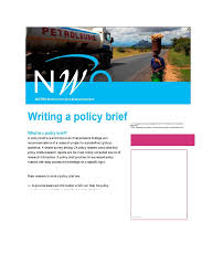 Download Policy Brief Template 49 Word Families Words Brief