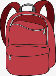 vector png a bag school bag red schoolbag hand bag new schoolbag red vector hand painted vector schoolbag vector school bags red bags