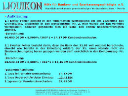 Bei inlandsschecks ist eine wertstellungsfrist von drei und bei auslandsschecks von fünf. Geschaftsstelle Liquikon Hilfe Fur Banken Und Sparkassen Geschadigte E V Halterbergsfeld 9 Osnabruck Tel Fax Ppt Herunterladen