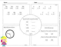 3rd Grade Common Core Daily Math Warm Ups Math Spiral Review Common Core Math Practices 3rd Grade Math