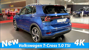Taki będzie najmniejszy suv volkswagena. New Volkswagen T Cross 2019 R Line First Quick Review In 4k Interior Exterior Youtube