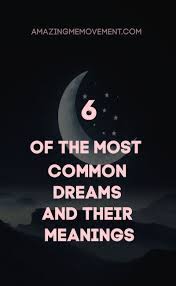 6 Of The Most Common Dreams People Have And What They Mean Dream Meanings Meant To Be Cool Words