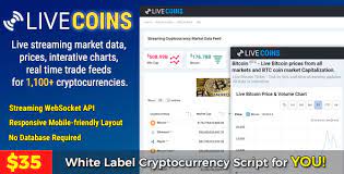 See total cryptocurrency market capitalization charts, including bitcoin market cap, btc dominance, and more. Download Livecoins Real Time Cryptocurrency Prices Market Cap Charts More Nulled