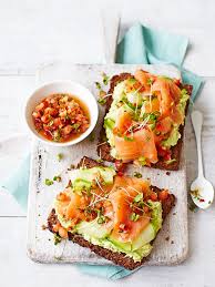 Avocado On Toast With Smoked Salmon Recipe Smoked Salmon Recipes Food Recipes