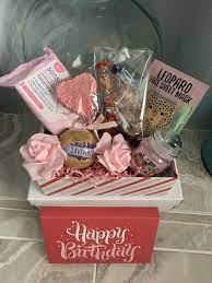 Birthday Gift Hamper For Her Pamper And Chocolates Treats Etsy Hampers For Her Gift Hampers Treat Gift