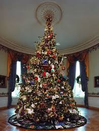 Tour The White House After It S Been Decorated For Christmas White House Christmas Tree White House Christmas Blue Room Christmas Tree