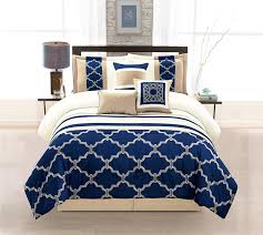 Royal Blue And Navy Bedding Sets Blue Comforter Sets Blue And Gold Bedroom Blue Bedding