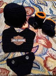 Harley Davidson Baby Biker Outfit On Mercari Harley Davidson Baby Biker Outfit Play Clothing