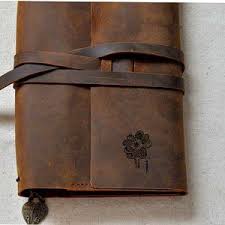 Vintage Styled Leather Journal Diary Retro Leather Etsy Leather Notebook Personalised Leather Journals Leather Journal