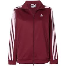 adidas adidas originals bb track jacket 82 liked on polyvore featuring activewear activewear jackets red track activewear jackets jackets track jackets