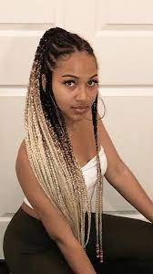 3bundles 24 Ombre Kanekalon Jumbo Braid Twist Crochet Synthetic Hair Extension Ombre Kanekalon Jumbo Braided Hairstyles Feed In Braids Hairstyles Hair Styles