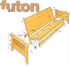 Wood Futon Frame Plans How To Build Furniture Wood Futon Frame Futon Frame Futon Bed Frames