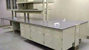 Our lab cabinets are made of heavy 18 gauge cold rolled steel, built to provide the organization options your team needs and last for years to come. Laboratory Furniture New Used Lab Furniture For Sales