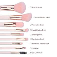 Amazon Com 9 Pieces Makeup Brushes With Cosmetic Bag Enzo Ken Professional Makeup Brush Set Fo Makeup Brush Set Makeup Brush Set Professional Makeup Brush Kit