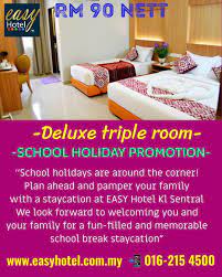 Easy hotel is a 4star quality hotel and its. Easy Hotel At Kl Sentral School Holiday Promotion School Holidays Are Around The Corner Plan Ahead And Pamper Your Family With A Staycation At Easy Hotel Kl Sentral