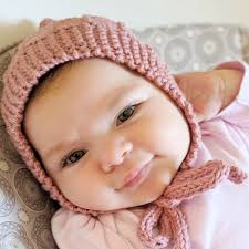 The Scarlett May Bonnet|knit Bonnet Pattern|knitting Pattern|knit Hat  Pattern|knit Baby Pattern|baby Bonnet Pattern|toddler Bonnet Pattern