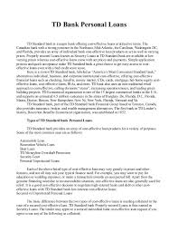 Is a subsidiary of td ameritrade holding corporation. Td Bank Personal Loans 1