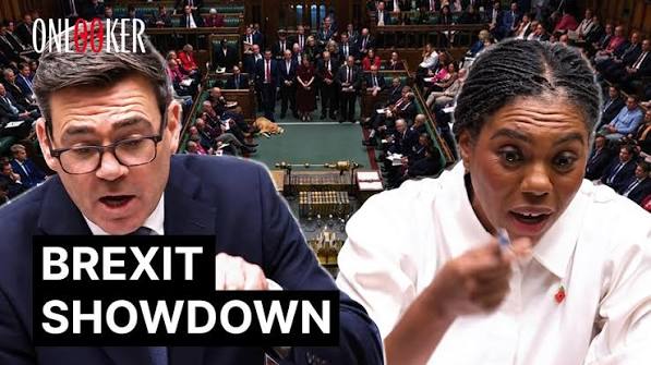 Andy Burnham hits back at Kemi Badenoch over Brexit failings at PMQs