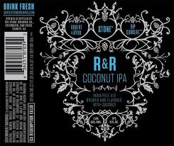 Stone Brewing Co S Newest Collab R Coconut Ipa Stone Brewing Co Stone Brewing Beautiful Beer Labels