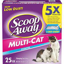 With the low dust formula and four compact, resealable packs, cleaning your cats . Scoop Away Multi Cat Formula Clumping Cat Litter 25 Lbs Litter Pet Supplies Home Garden