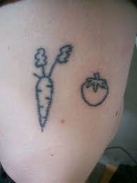 Carrot And Tomato Stick Poke Stick Poke Tattoo Stick Tattoo Stick N Poke Tattoo