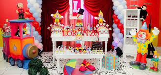 How to decorate a room for a circus? Kara S Party Ideas Circus Themed Birthday Party Decor Ideas Planning Ideas Cake