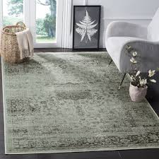 Find new and preloved safavieh items at up to 70% off retail prices. Safavieh Sasha Vintage Inspired Rug Woven Soft Viscose Square Carpet In Grey Spruce 182 X 182 Cm Buy Online In Aruba At Aruba Desertcart Com Productid 55882465