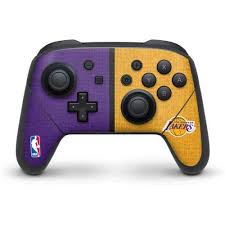 I modeled it after a nintendo power. Los Angeles Lakers Canvas Switch Pro Controller Skin Nba